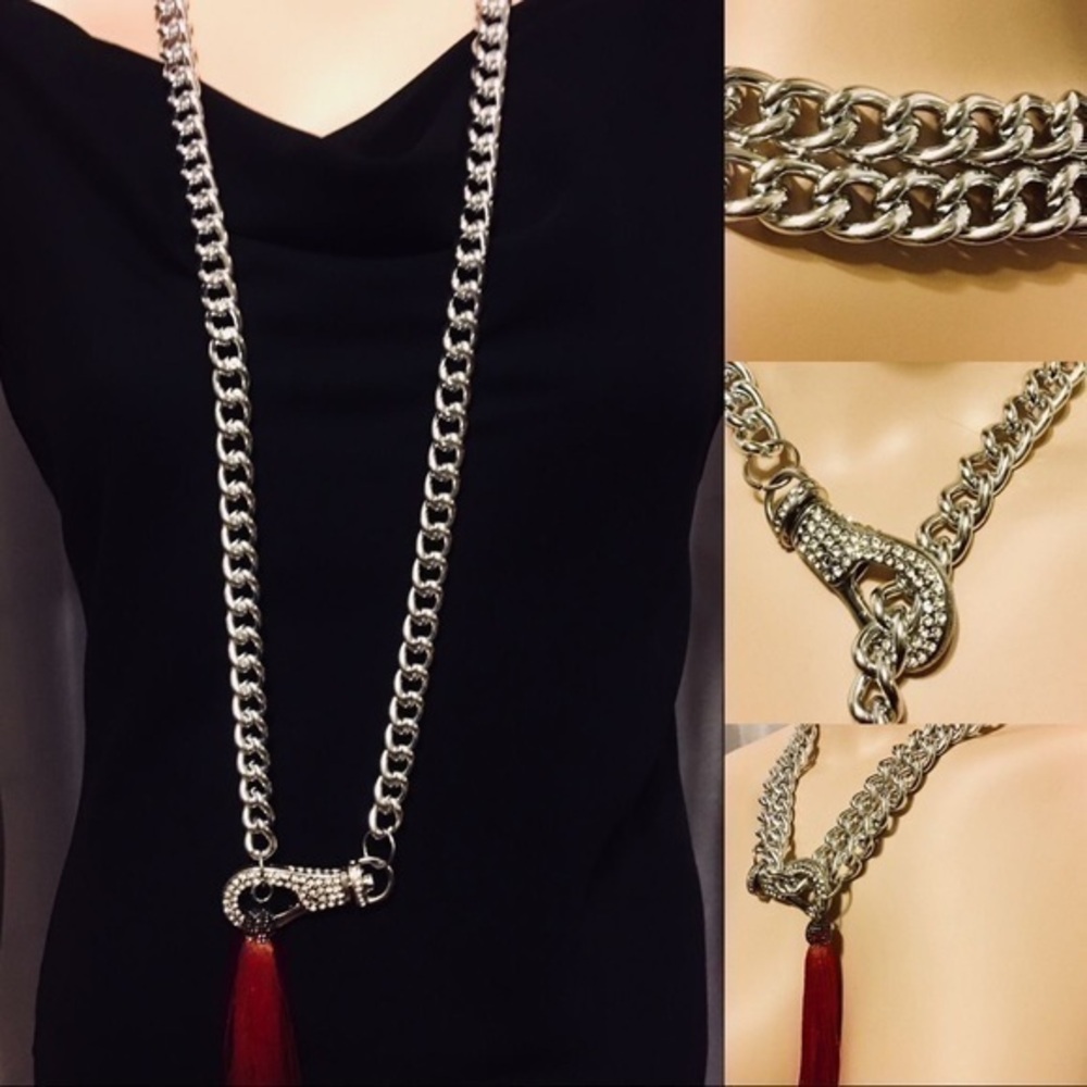 Chucky Chain and Tassel Necklace